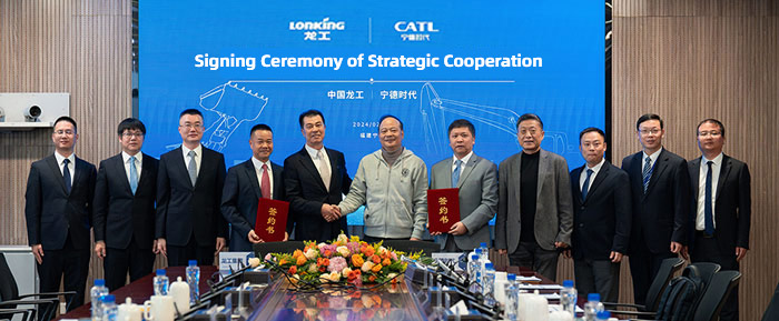 Lonking and CATL signed strategic cooperation agreement